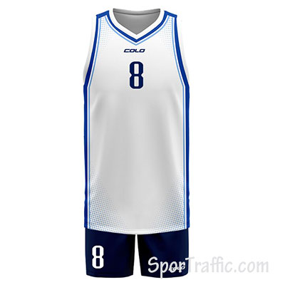 Basketball Uniform COLO Vapor 08 White