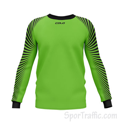 COLO Fetcher Futbolo Vartininko Marškinėliai 02 Žalia