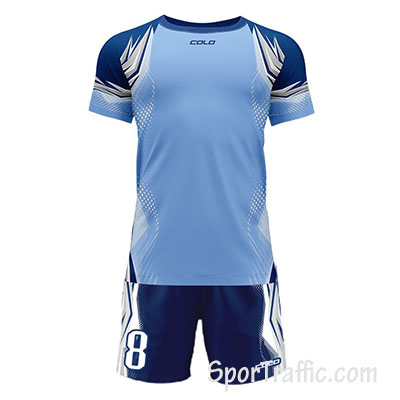 COLO Racoon Football Uniform 06 Light Blue