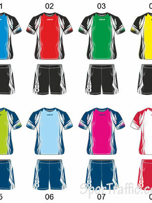 COLO Racoon Football Uniform Colors