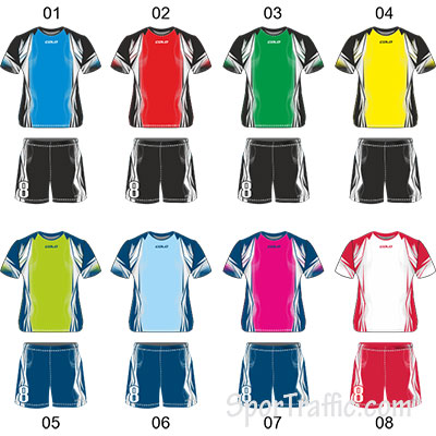 COLO Racoon Football Uniform Colors