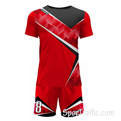 COLO Salve Football Uniform 02 Red
