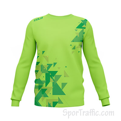 COLO Scale Futbolo Vartininko Marškinėliai 05 Žalia