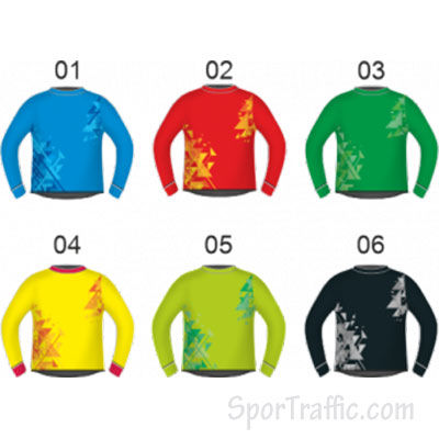 COLO Scale Futbolo Vartininko Marškinėliai Spalvos