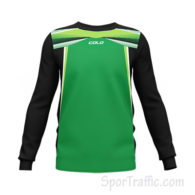 COLO Shiver Futbolo Vartininko Marškinėliai 03 Žalia