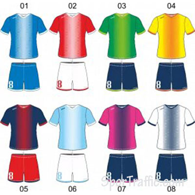 COLO Streamer Football Uniform Colors