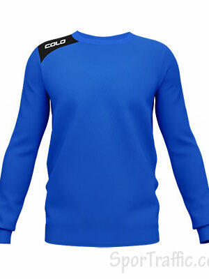 COLO Team Futbolo Vartininko Marškinėliai 01 Mėlyna