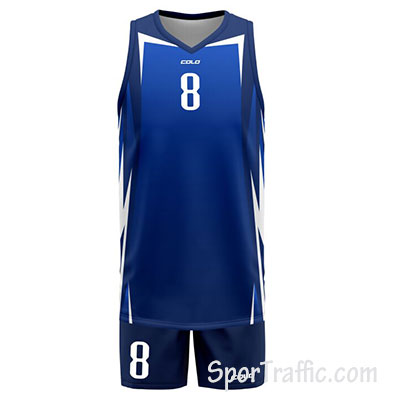 Basketball Uniform COLO Morsel 01 Dark Blue