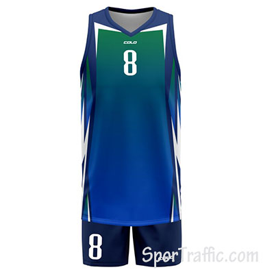 Basketball Uniform COLO Morsel 03 Blue