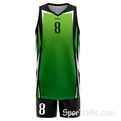 Basketball Uniform COLO Morsel 05 Green