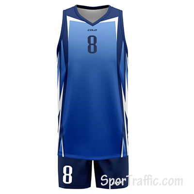 Basketball Uniform COLO Morsel 06 Light Blue