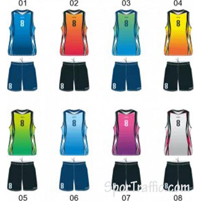 Basketball Uniform COLO Morsel Colors