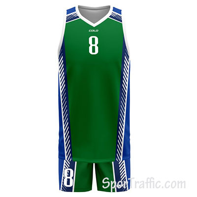 Basketball Uniform COLO Shabby 03 Green