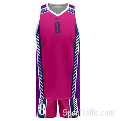 Basketball Uniform COLO Shabby 07 Pink