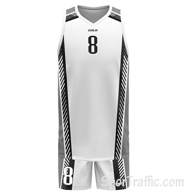 Basketball Uniform COLO Shabby 08 White