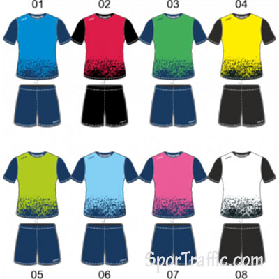 COLO Blow Football Uniform Colors