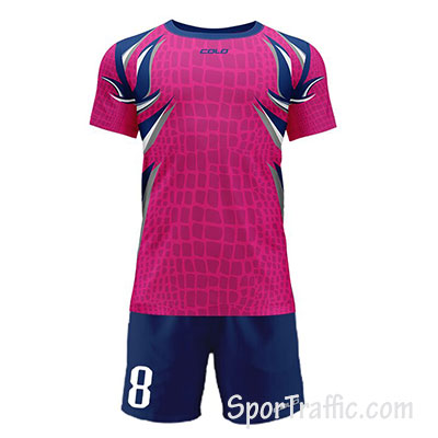 COLO Crocodile Football Uniform 07 Pink