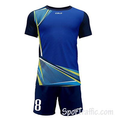COLO Drape Football Uniform 01 Blue