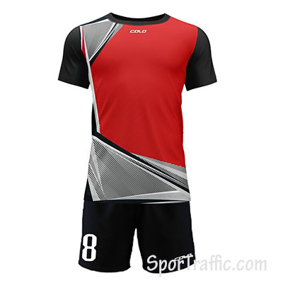 COLO Drape Football Uniform 02 Red