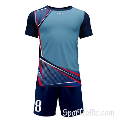 COLO Drape Football Uniform 06 Light Blue