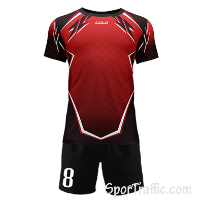 COLO Gepard Football Uniform 02 Red