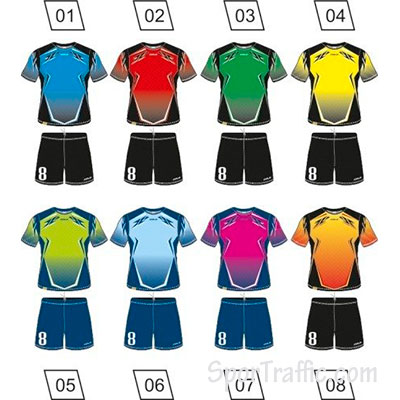 COLO Gepard Football Uniform Colors