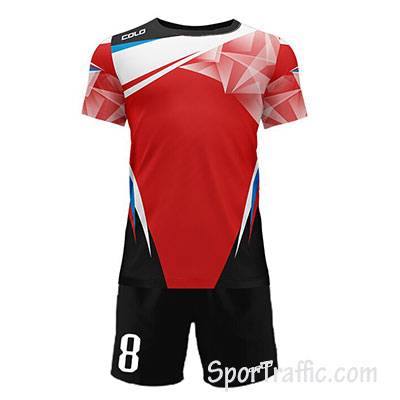 COLO Husky Football Uniform 02 Red
