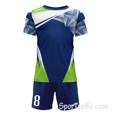 COLO Husky Football Uniform 08 Dark Blue