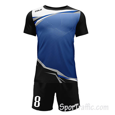 COLO Lizard Football Uniform 01 Blue