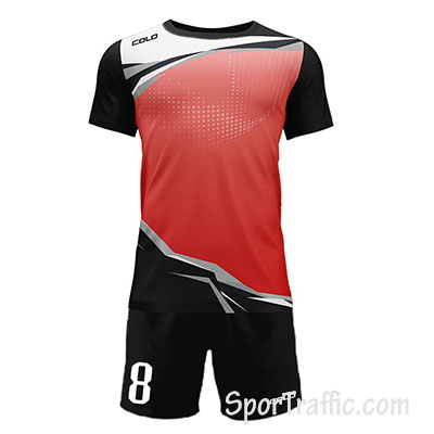 COLO Lizard Football Uniform 02 Red