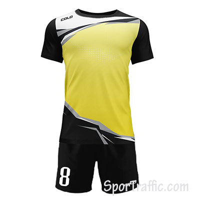 COLO Lizard Football Uniform 04 Yellow
