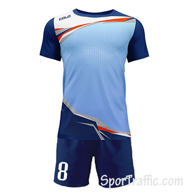 COLO Lizard Football Uniform 06 Light Blue