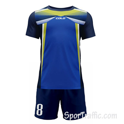 COLO Shiver Football Uniform 01 Blue