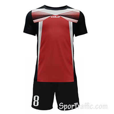 COLO Shiver Football Uniform 02 Red