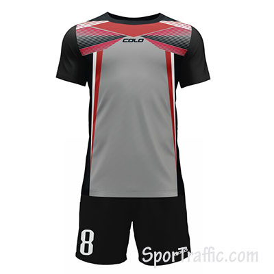 COLO Shiver Football Uniform 08 Silver