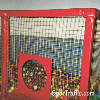 HUCK ball stop sports netting 3mm diameter 45x45mm 209-045 kids