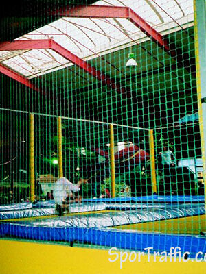 HUCK ball stop sports netting 3mm diameter 45x45mm 209-045 playground