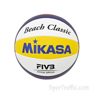 MIKASA BV551C-WYBR Beach Classic Volleyball Ball