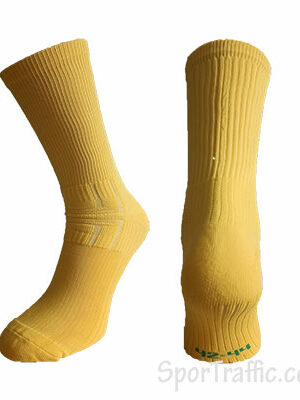 Short Training Football Socks MID Yellow