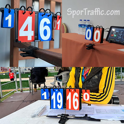 BOARDEE portable scoreboard sports manual