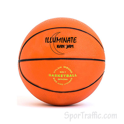 KANJAM Illuminate LED Basketball Glowball