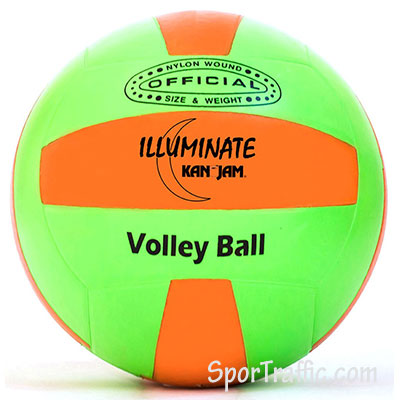 KANJAM illuminate LED volleyball glowball night