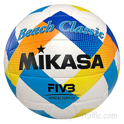 MIKASA BV543C-VXA-Y Beach Classic volleyball ball