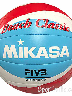 MIKASA BV543C-VXB-RSB Paplūdimio Tinklinio Kamuolys Beach Classic