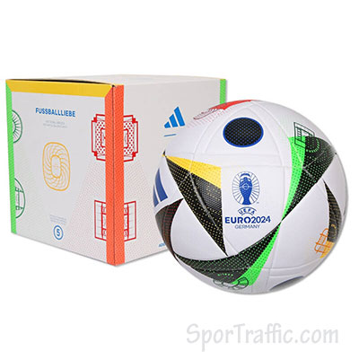 ADIDAS Fussballliebe EURO24 League football ball IN9369 presentation box
