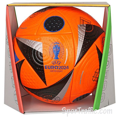 ADIDAS Fussballliebe Euro24 Pro Žiemos Futbolo Kamuolys IN9382 Prezentacinė dėžutė