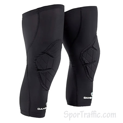 GAMEPATCH compression knee pads KP04-170 black basketball