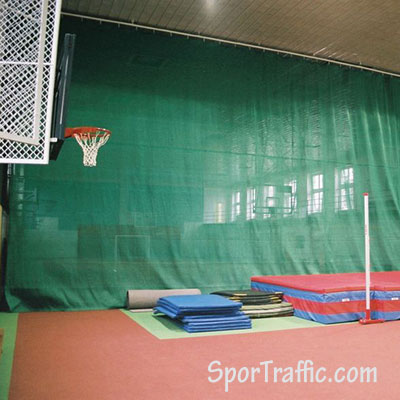 HUCK sports hall division nets curtains 720A gym