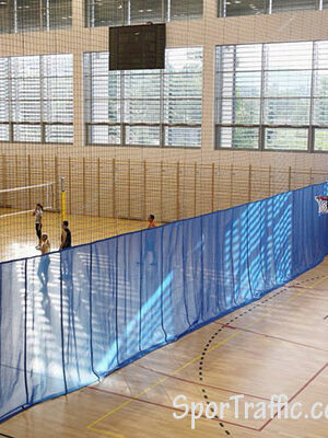 HUCK sports hall division nets curtains 720A volleyball