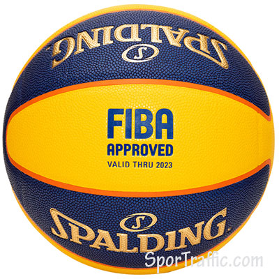 SPALDING TF33 Gold Krepšinio Kamuolys 76-862Z FIBA